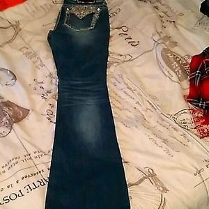 Miss Me Mid Rise Bootcut Jeans